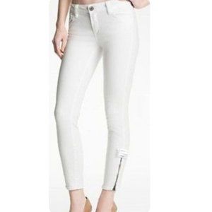 🎁 Vince Zip Zip skinny jean in white